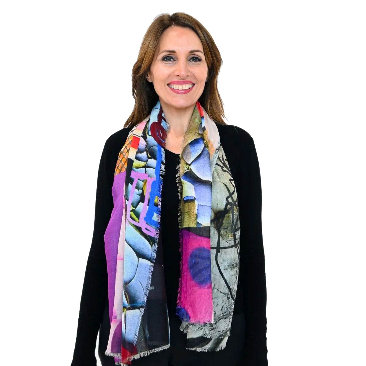 Silk Scarf Nouvelle Vague - AQUALTA