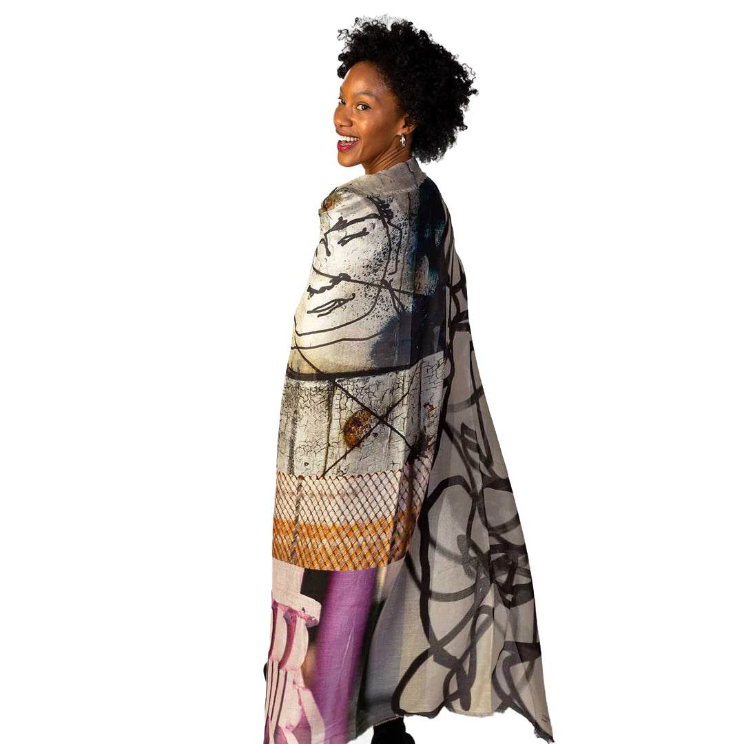 Silk Scarf Nouvelle Vague - AQUALTA