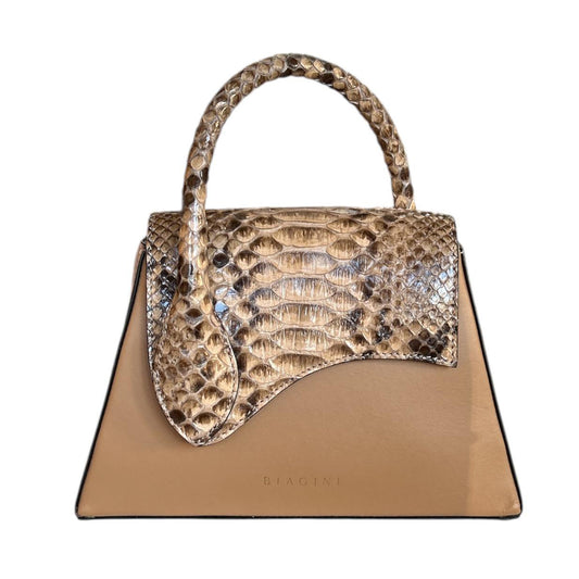 Small Handle Bag Python Sofia Biagini sold at Aqualta
