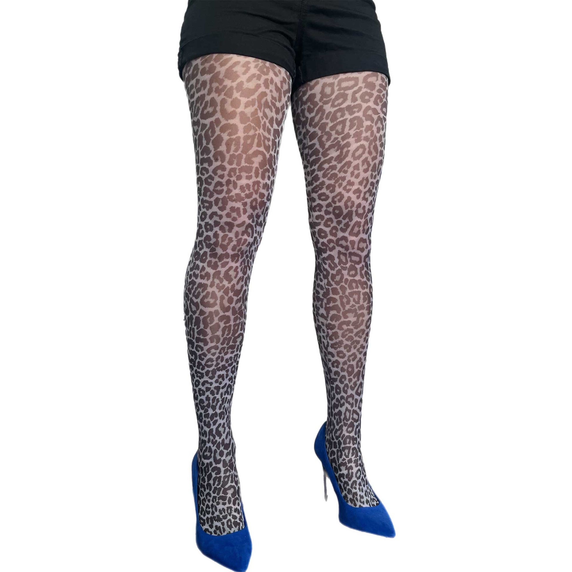 Check out our White Leopard print tights Malka Chic available at Aqualta 2