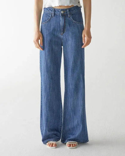 Denim Classic Mid waist Blue Japan - AQUALTA
